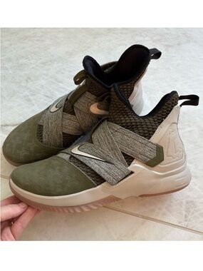 Nike LeBron Soldier Xll Land and Sea Olive